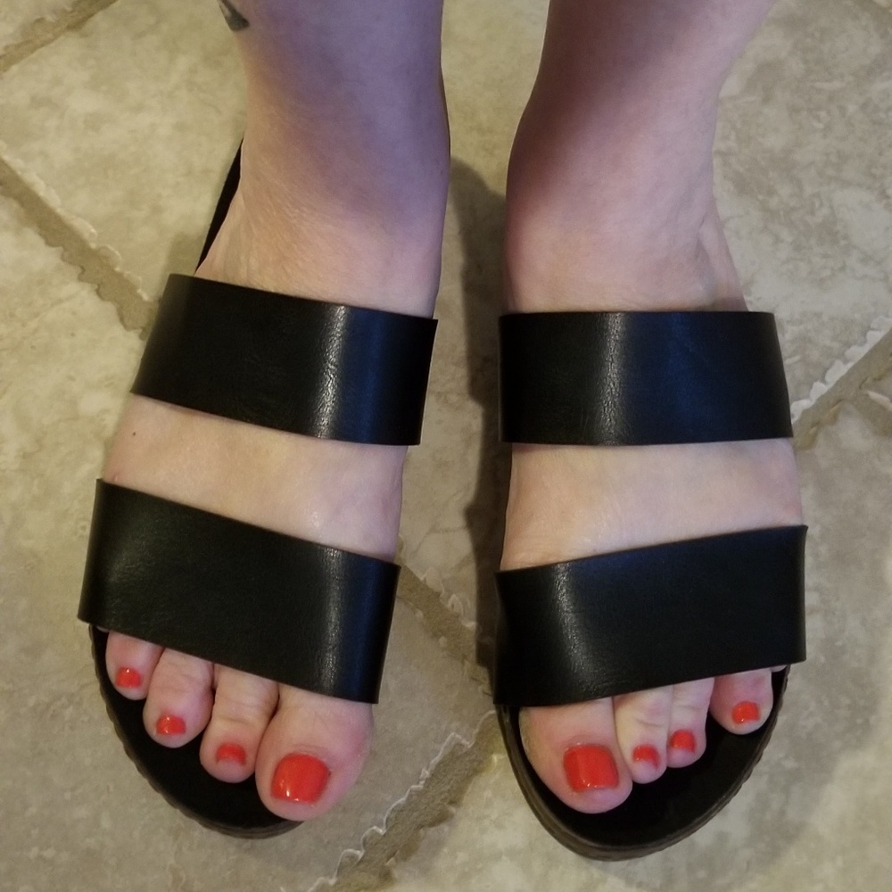 BLOWFISH SANDALS 8 BLACK